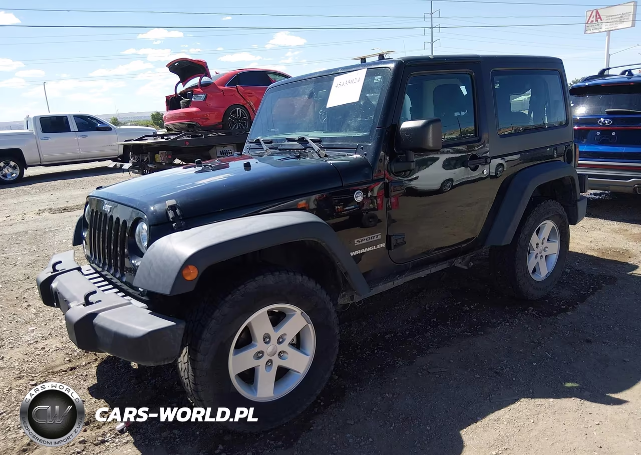 2017 Jeep Wrangler Sport 4X4 VIN:1C4AJWAG9HL644381 - 2