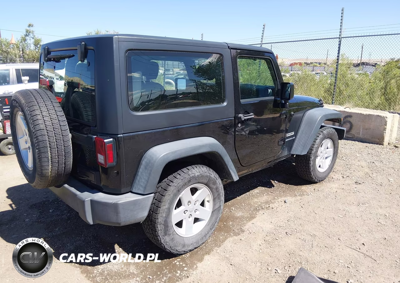 2017 Jeep Wrangler Sport 4X4 VIN:1C4AJWAG9HL644381 - 4