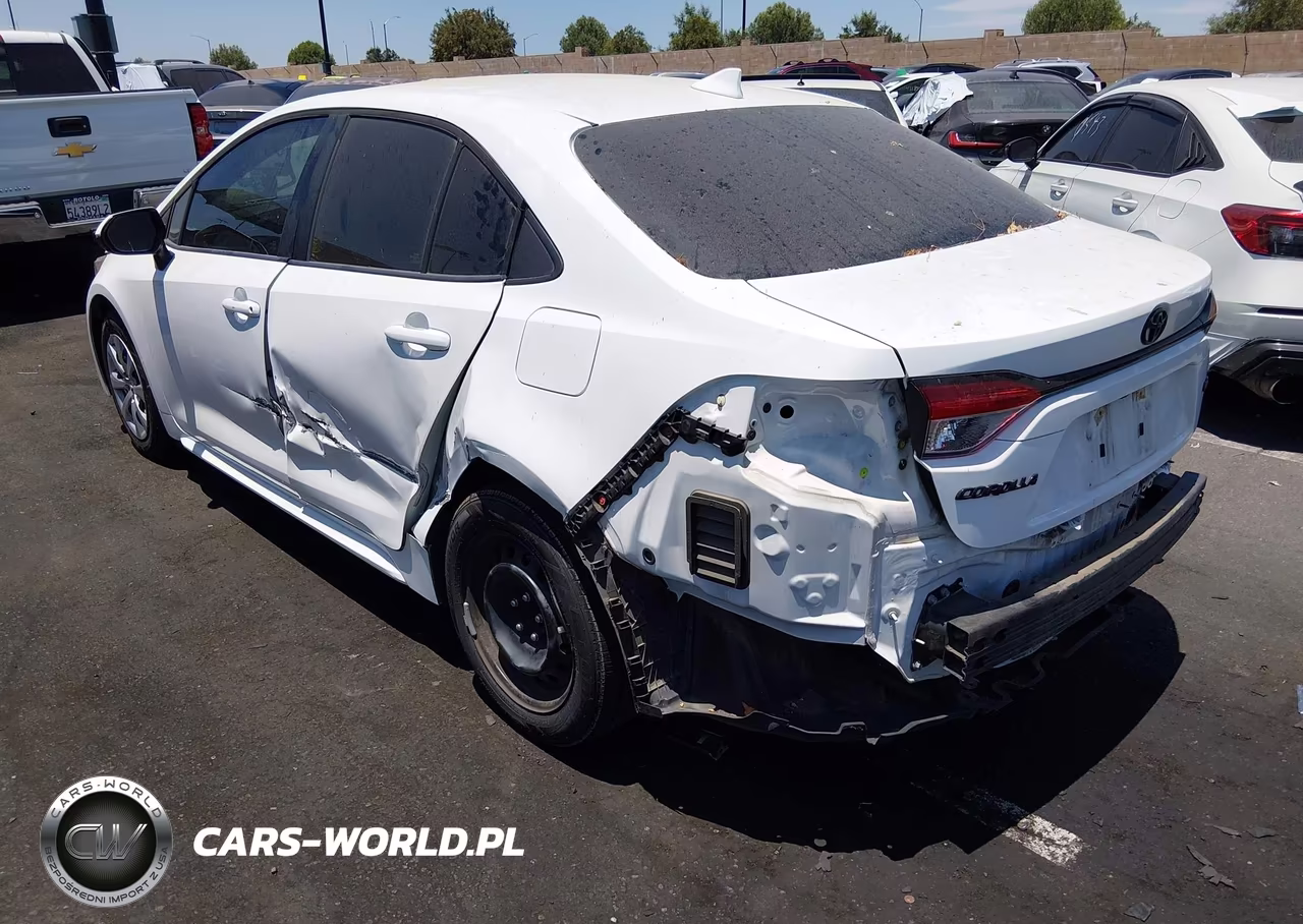 2021 Toyota Corolla Le VIN:5YFEPMAEXMP209342 - 3
