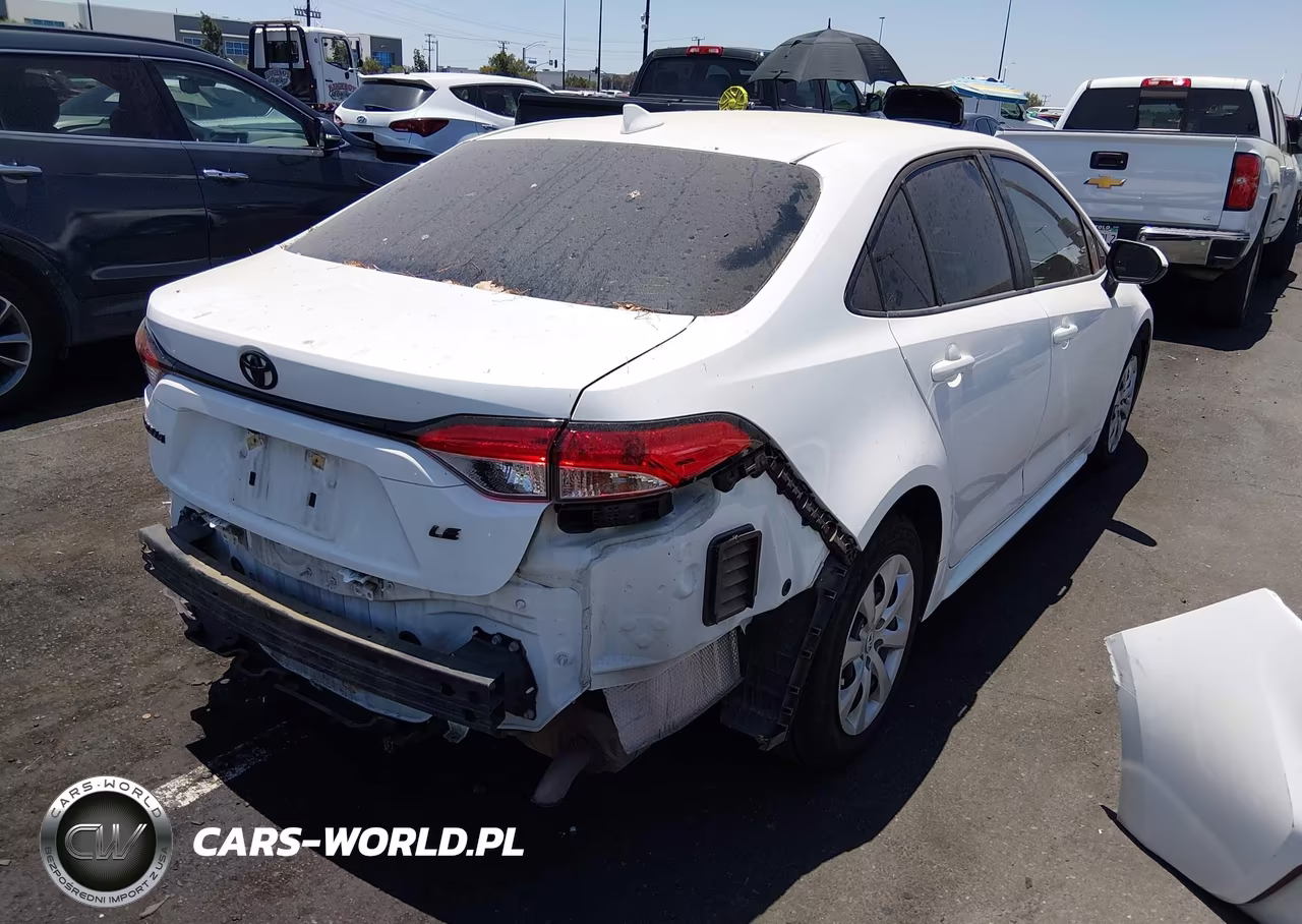 2021 Toyota Corolla Le VIN:5YFEPMAEXMP209342 - 4