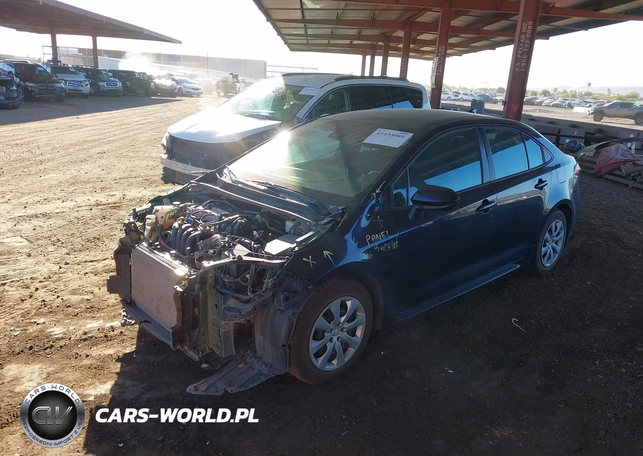 2021 Toyota Corolla Le VIN:5YFEPMAE8MP209968 - 2