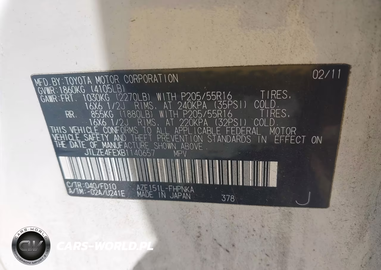 2011 Scion Xb VIN:JTLZE4FEXB1140657 - 9