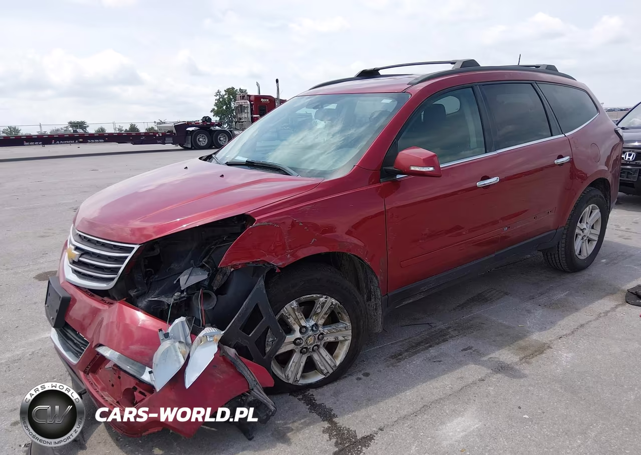 2013 Chevrolet Traverse Lt VIN:1GNKVGKD2DJ153201 - 2