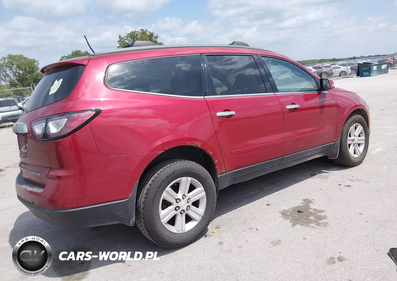 2013 Chevrolet Traverse Lt VIN:1GNKVGKD2DJ153201 - 4