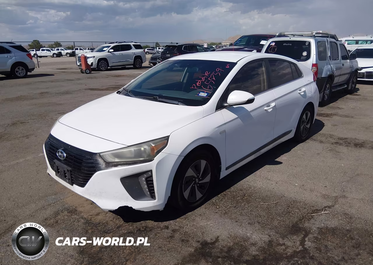 2017 Hyundai Ioniq Hybrid Sel VIN:KMHC75LC6HU030664 - 2