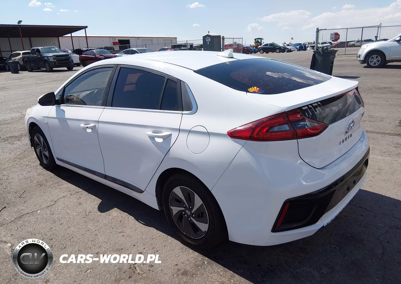 2017 Hyundai Ioniq Hybrid Sel VIN:KMHC75LC6HU030664 - 3