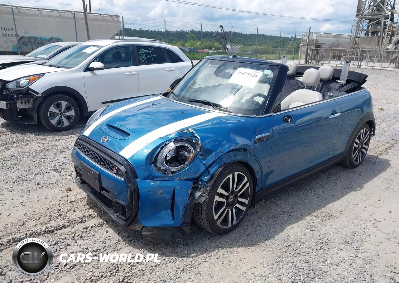 2022 Mini Convertible Cooper S VIN:WMW43DL02N3N45969 - 2