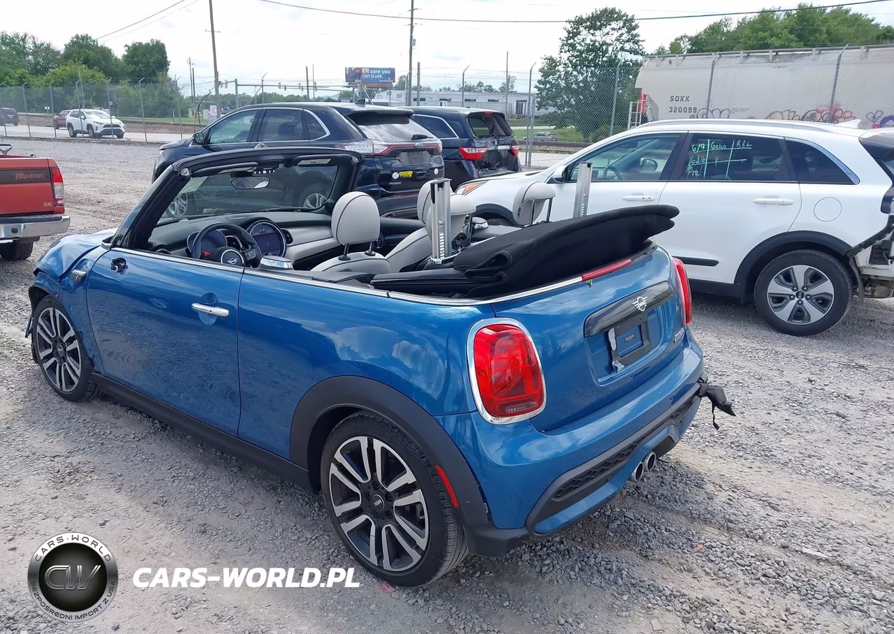 2022 Mini Convertible Cooper S VIN:WMW43DL02N3N45969 - 3