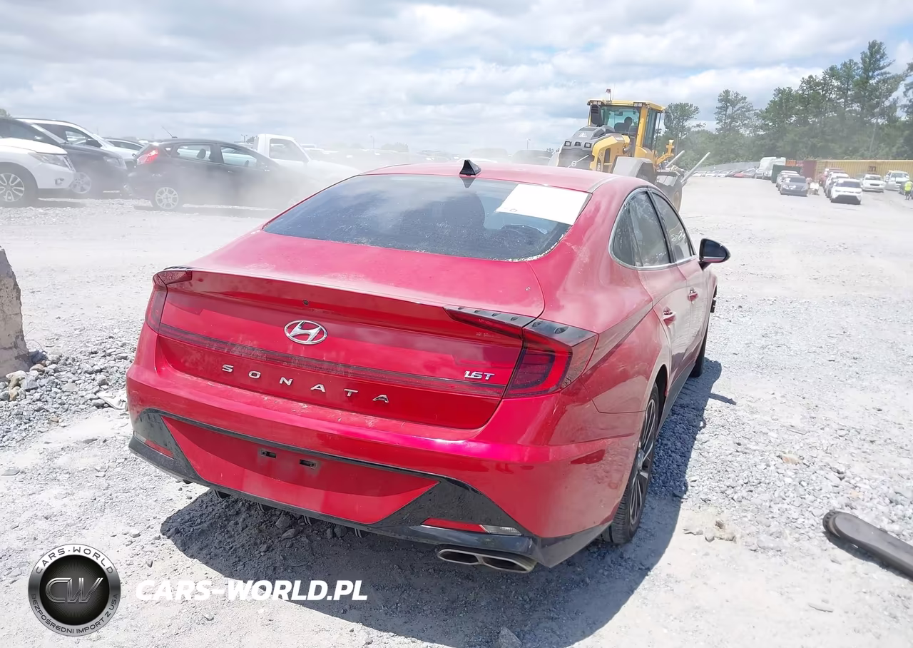 2020 Hyundai Sonata Sel Plus VIN:5NPEJ4J29LH035007 - 4