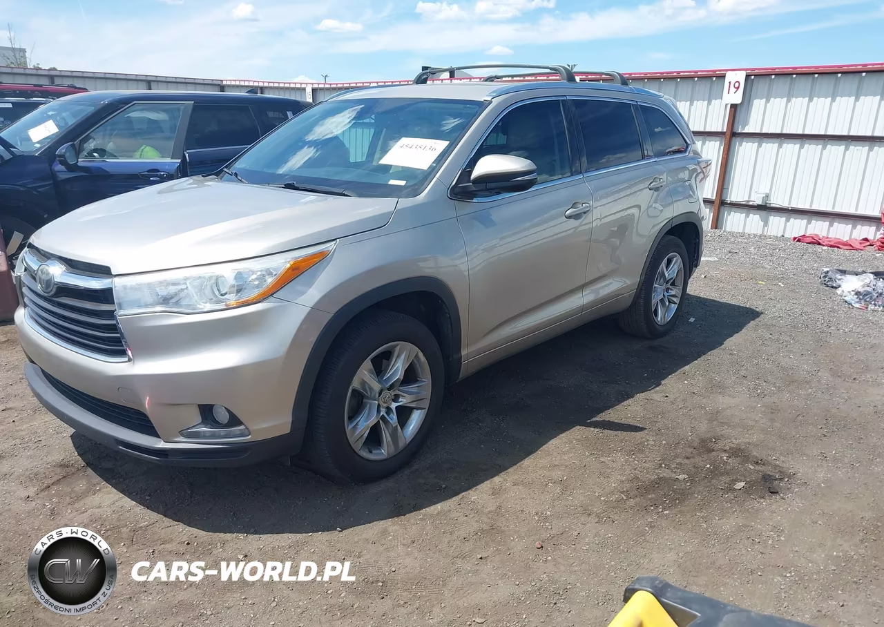 2015 Toyota Highlander Limited V6 VIN:5TDYKRFH6FS116100 - 2