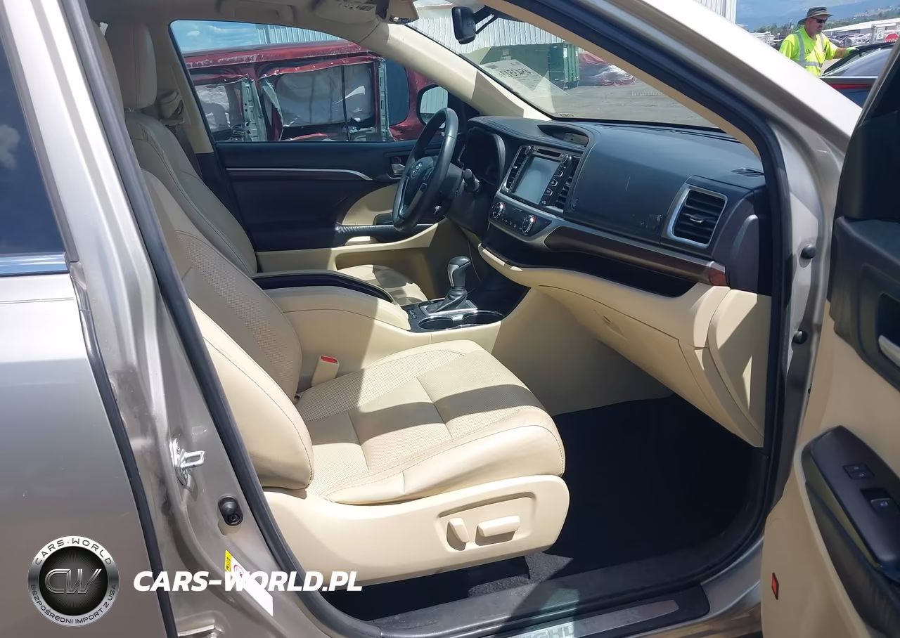 2015 Toyota Highlander Limited V6 VIN:5TDYKRFH6FS116100 - 5
