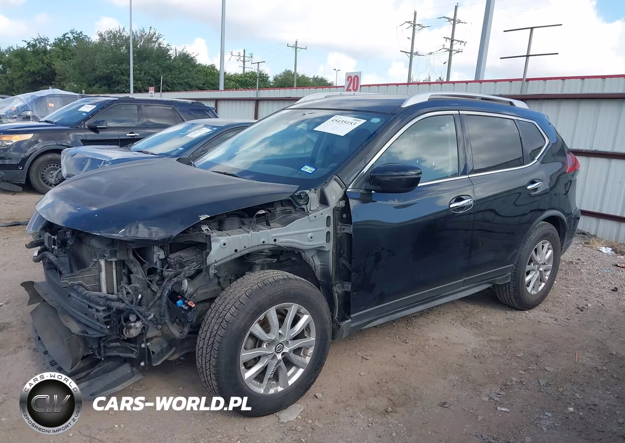 2019 Nissan Rogue Sv VIN:JN8AT2MV6KW370953 - 2