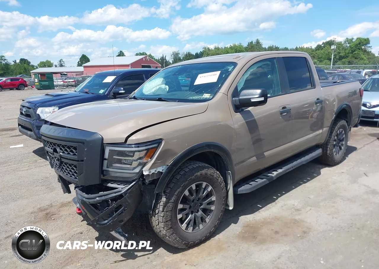 2021 Nissan Titan Pro-4X 4X4 VIN:1N6AA1ED3MN517544 - 2