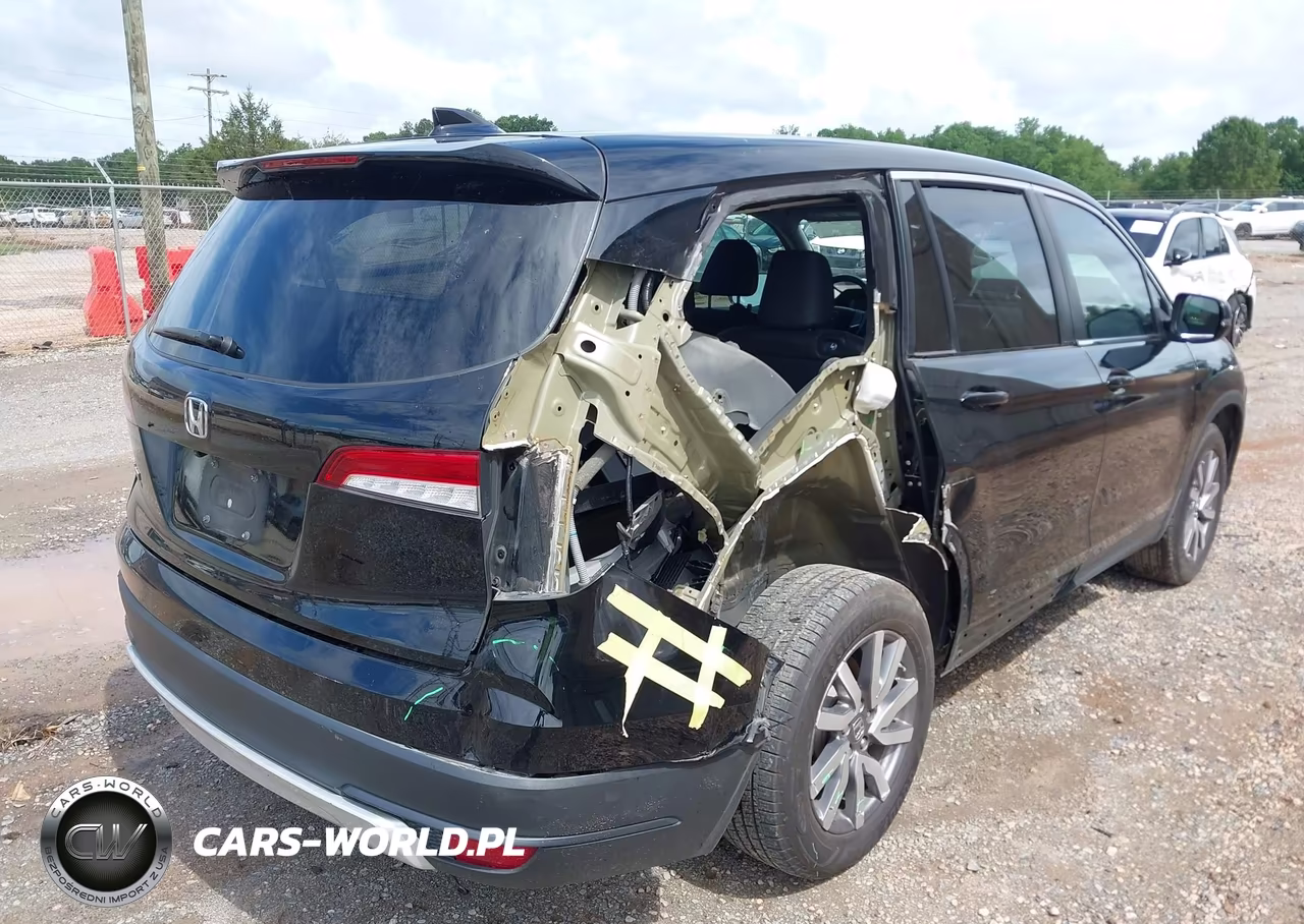 2020 Honda Pilot 2Wd Ex-L VIN:5FNYF5H55LB007756 - 4