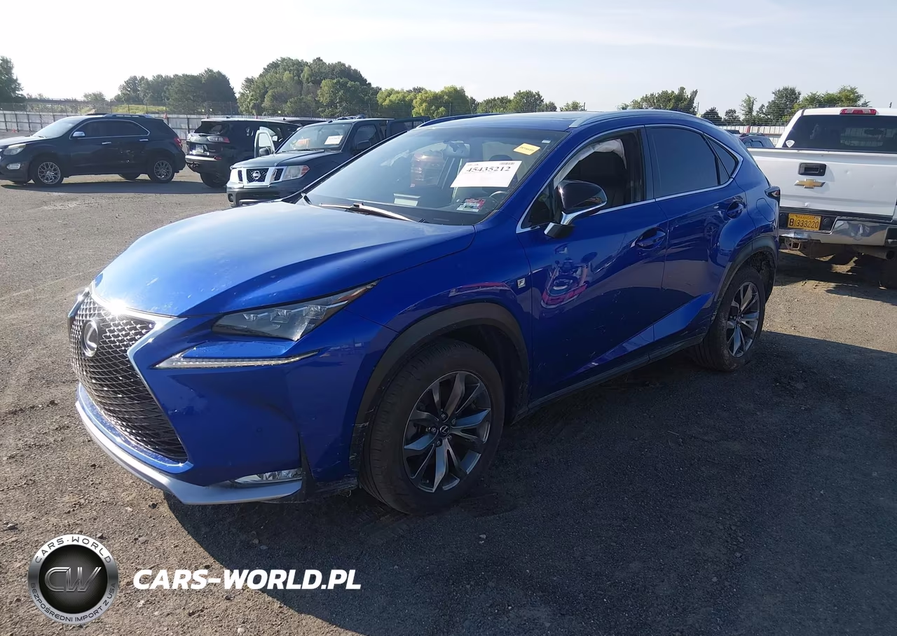 2016 Lexus Nx 200T F Sport VIN:JTJYARBZ6G2038473 - 2