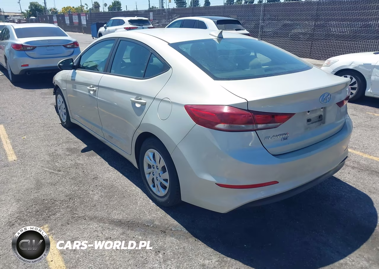 2017 Hyundai Elantra Se VIN:KMHD74LFXHU398595 - 3
