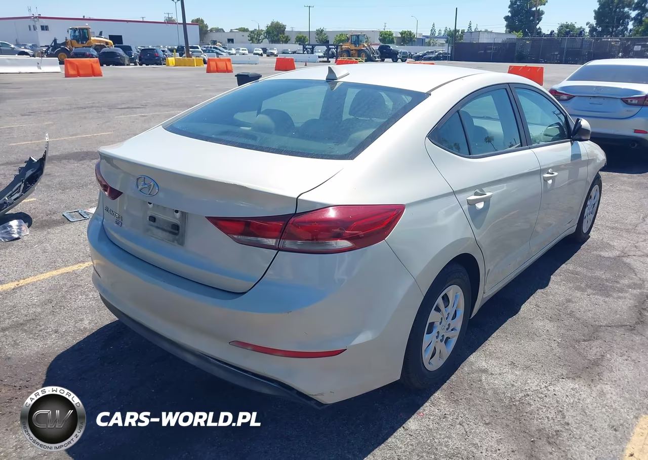 2017 Hyundai Elantra Se VIN:KMHD74LFXHU398595 - 4