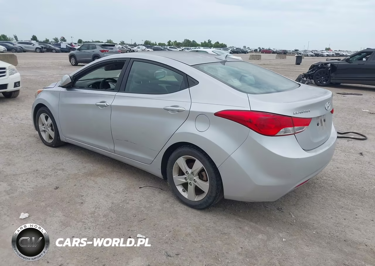 2012 Hyundai Elantra Gls-Limited VIN:KMHDH4AE6CU469131 - 3