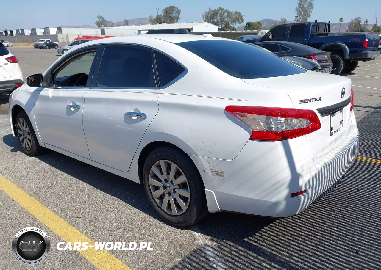2015 Nissan Sentra Sv VIN:3N1AB7AP6FY217895 - 3