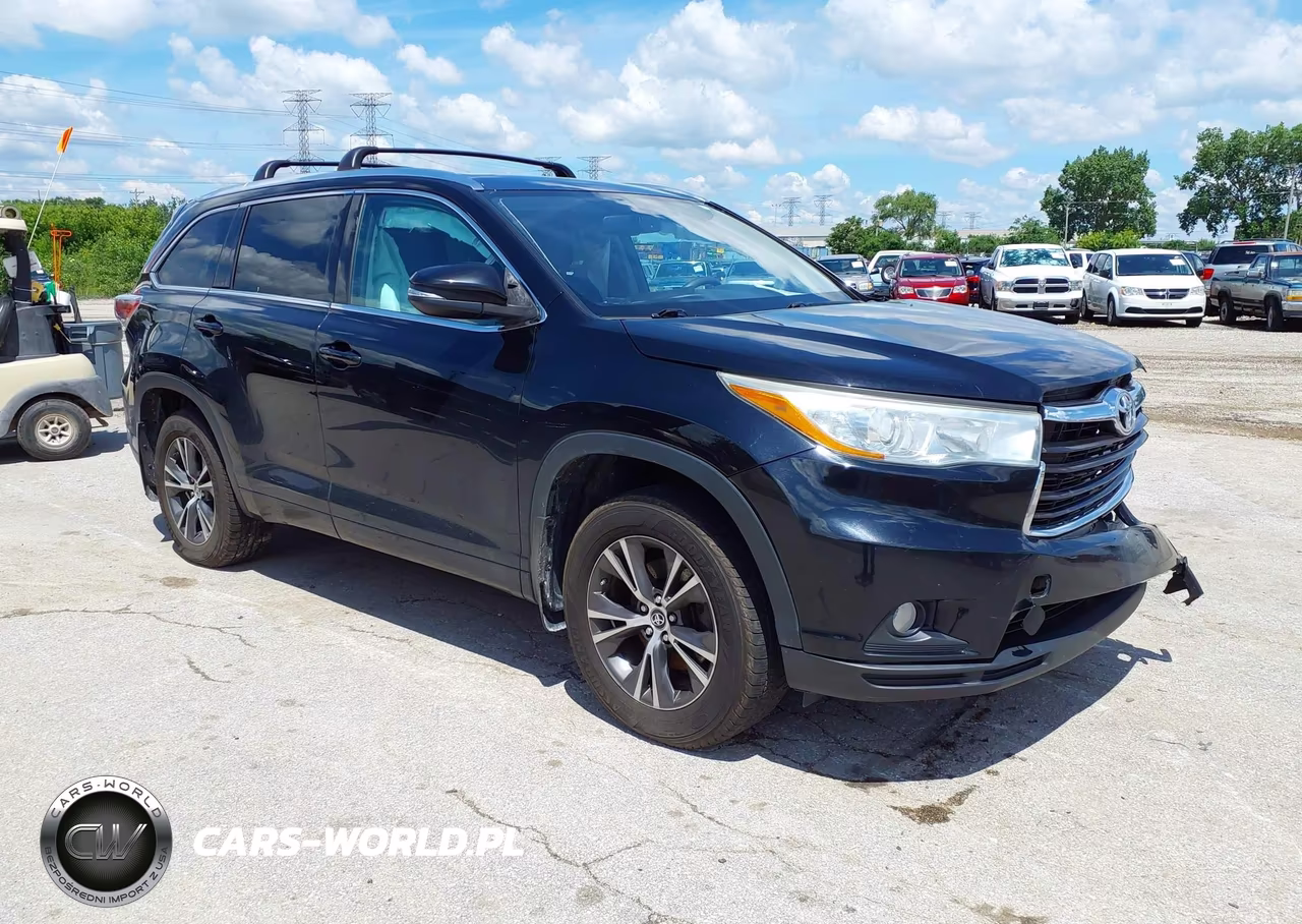 2016 Toyota Highlander Xle V6 – zdjęcie 1 z 17