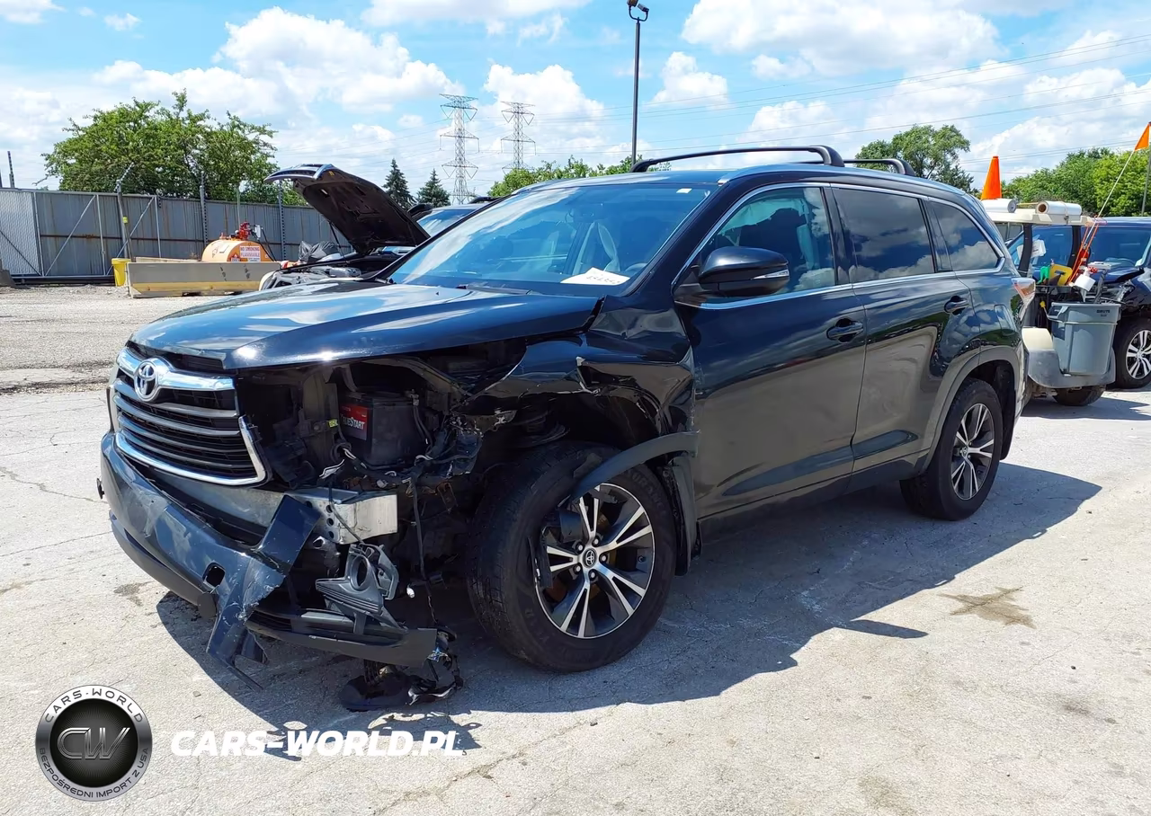 2016 Toyota Highlander Xle V6 VIN:5TDJKRFH3GS346132 - 2