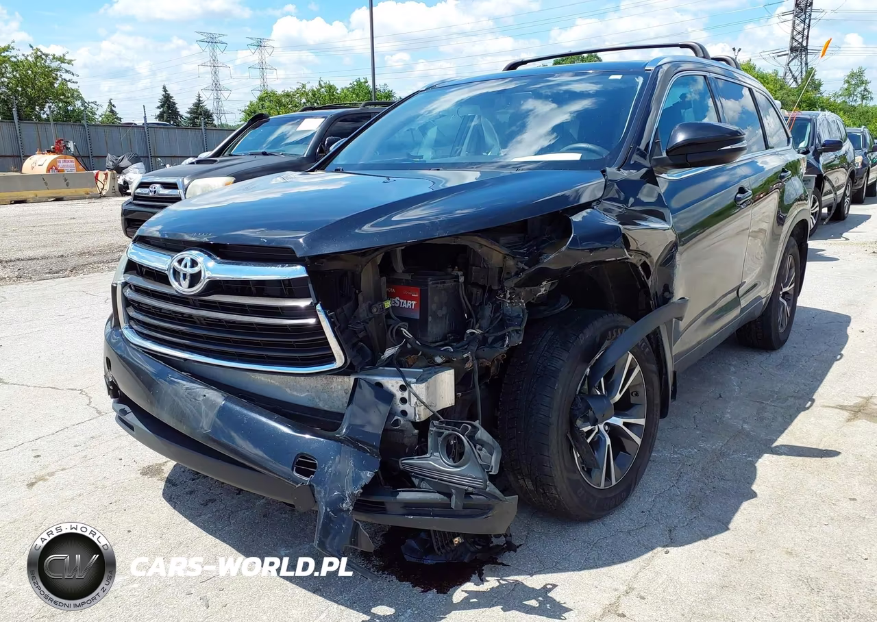 2016 Toyota Highlander Xle V6 VIN:5TDJKRFH3GS346132 - 6