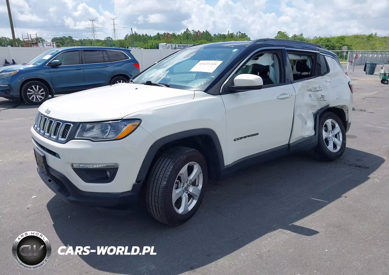 2019 Jeep Compass Latitude 4X4 VIN:3C4NJDBB3KT662220 - 2