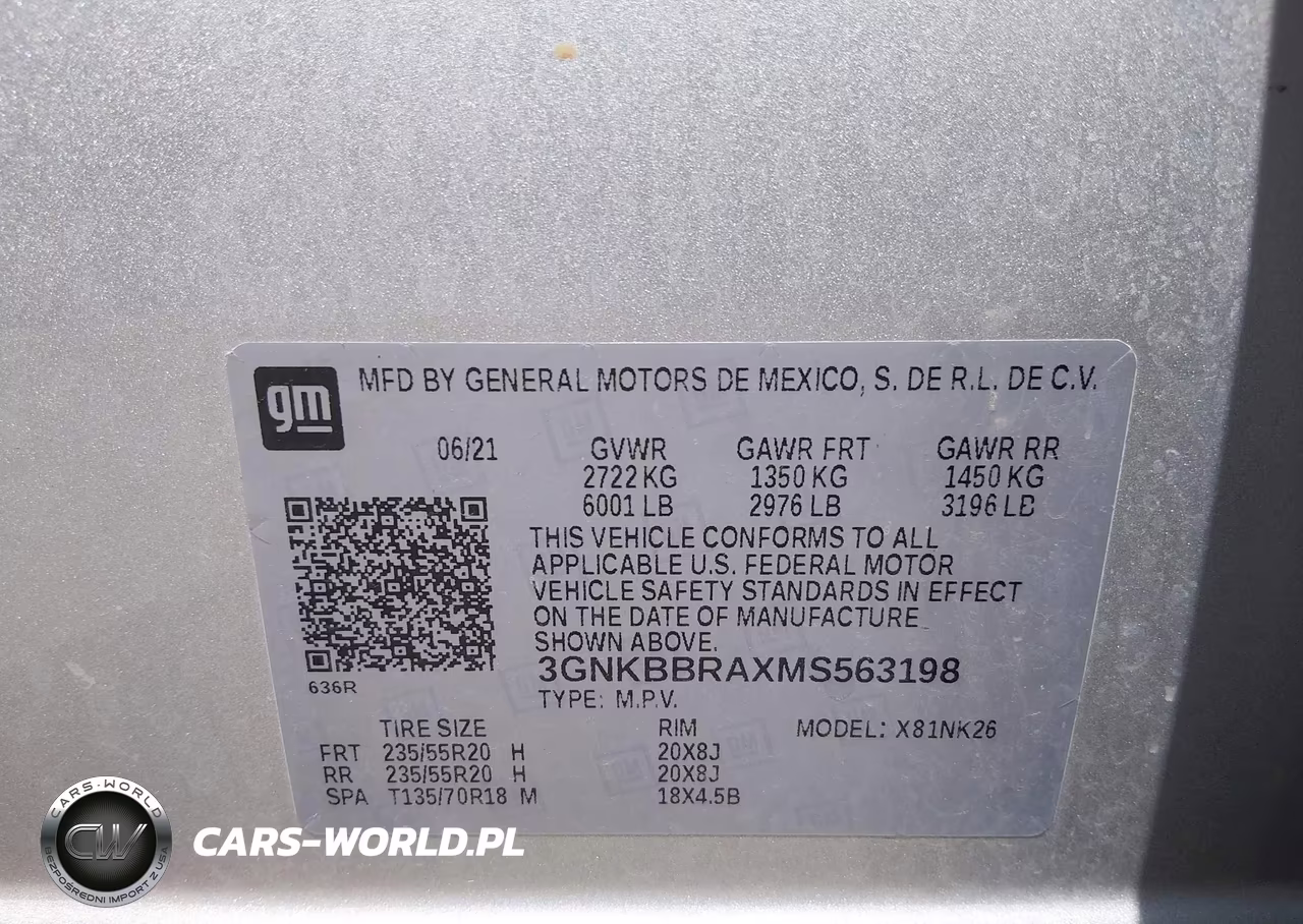 2021 Chevrolet Blazer Fwd 1Lt VIN:3GNKBBRAXMS563198 - 9