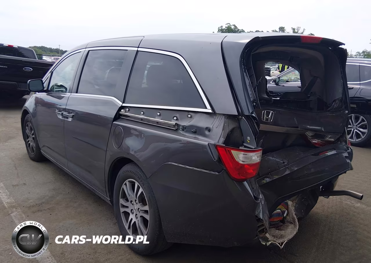 2013 Honda Odyssey Ex-L VIN:5FNRL5H69DB048303 - 3