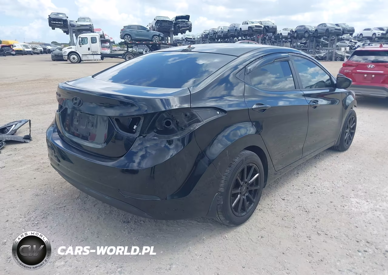 2015 Hyundai Elantra Se VIN:KMHDH4AE4FU261429 - 4