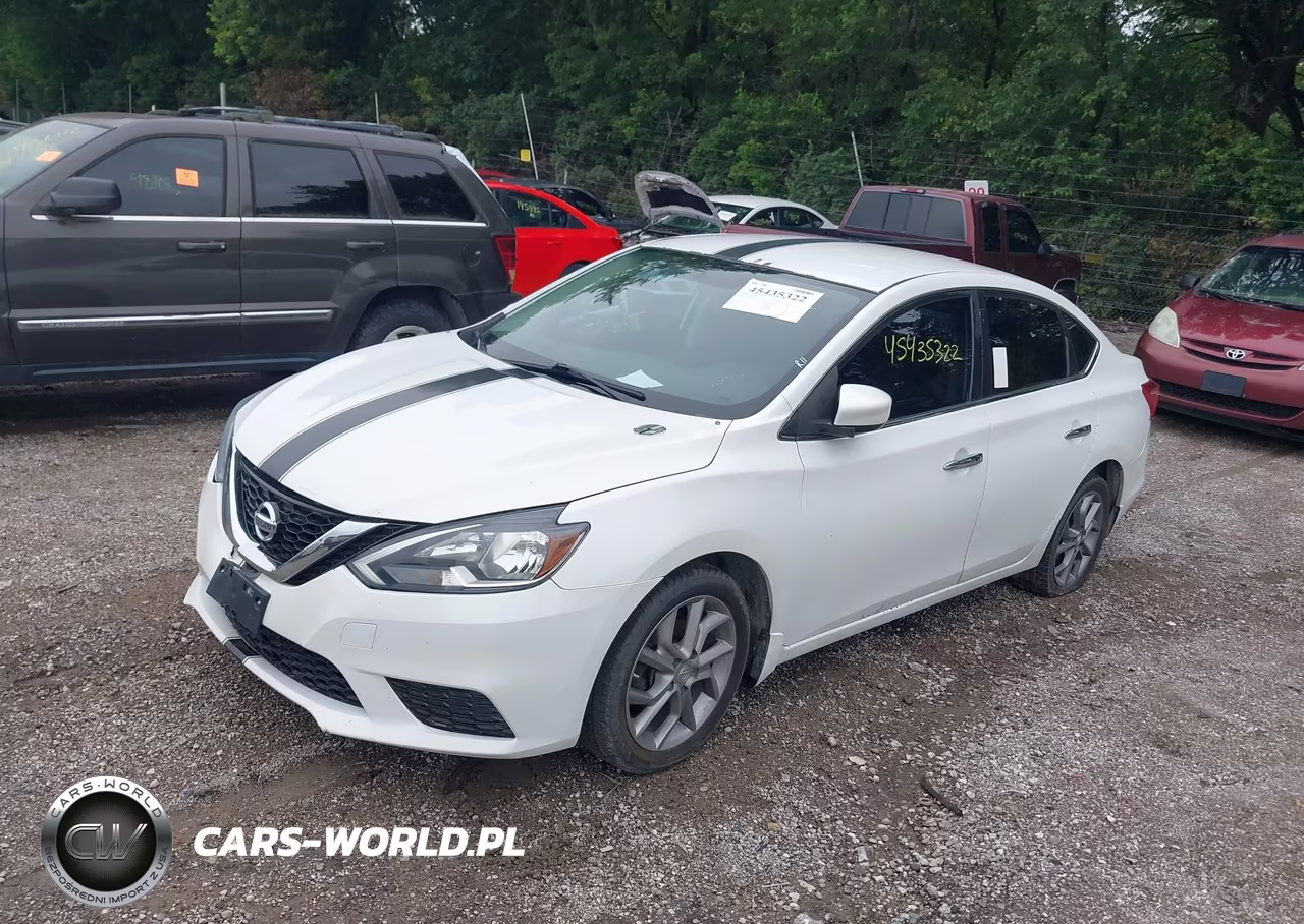 2017 Nissan Sentra Sv VIN:3N1AB7AP4HY377602 - 2