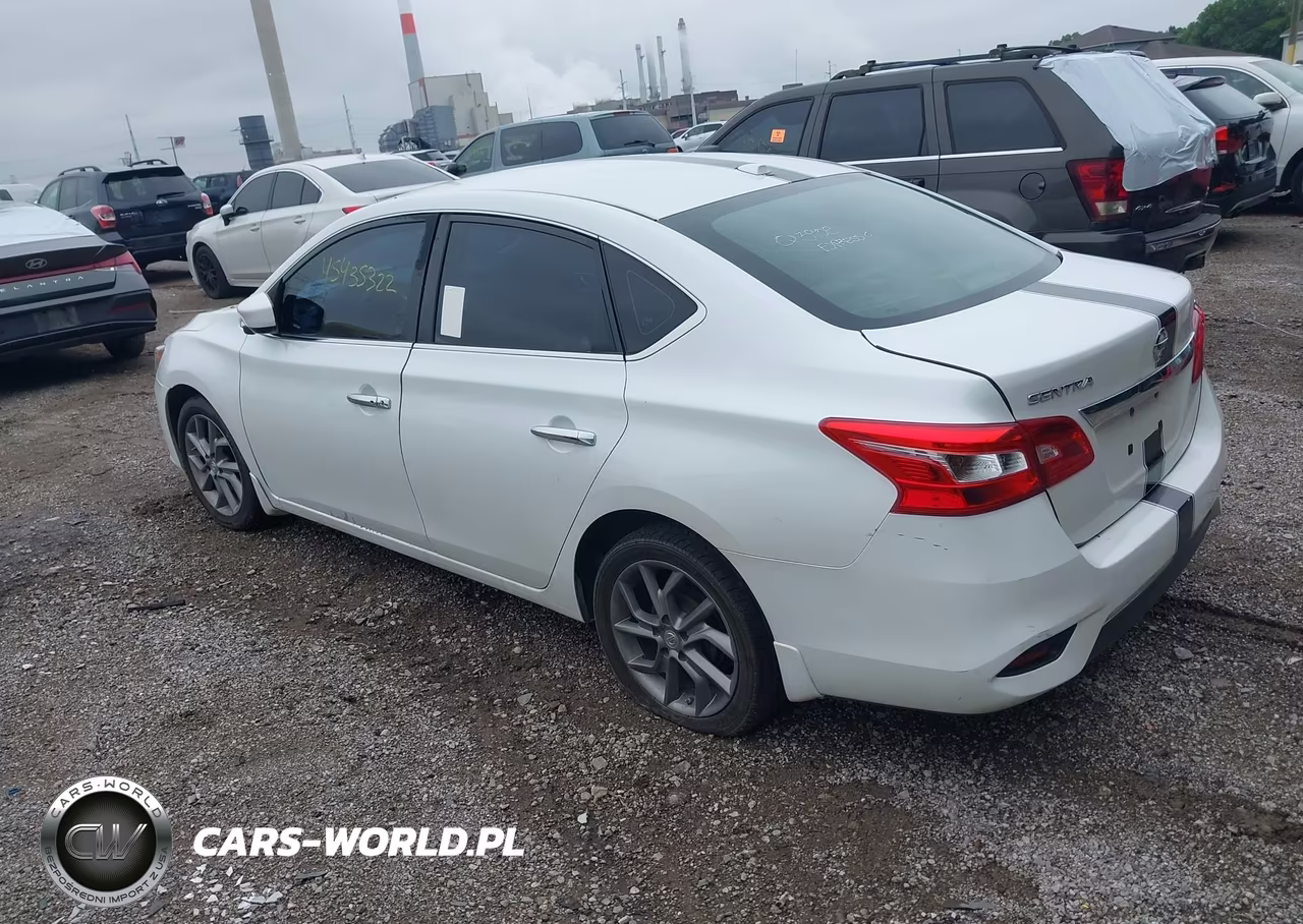 2017 Nissan Sentra Sv VIN:3N1AB7AP4HY377602 - 3