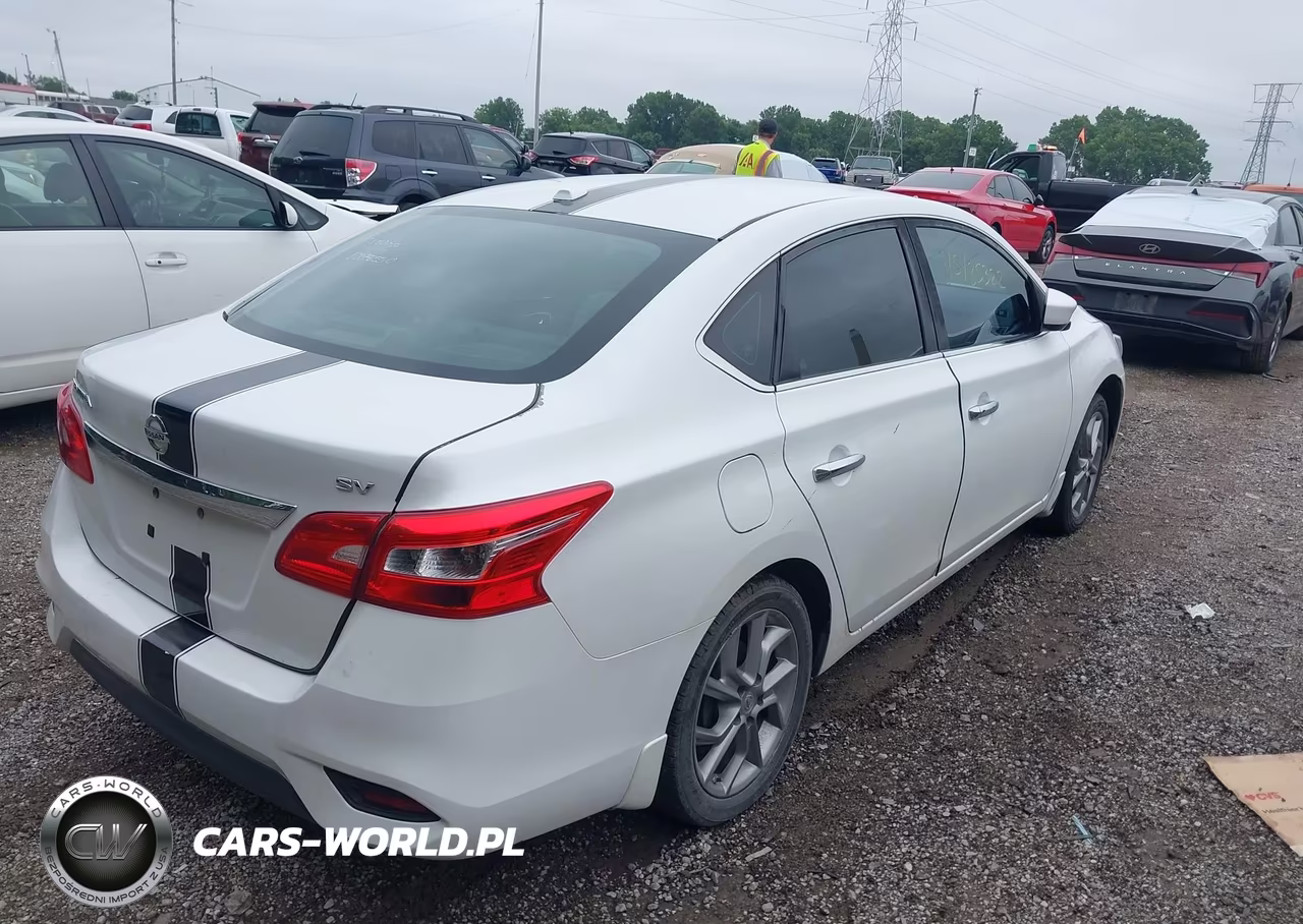 2017 Nissan Sentra Sv VIN:3N1AB7AP4HY377602 - 4