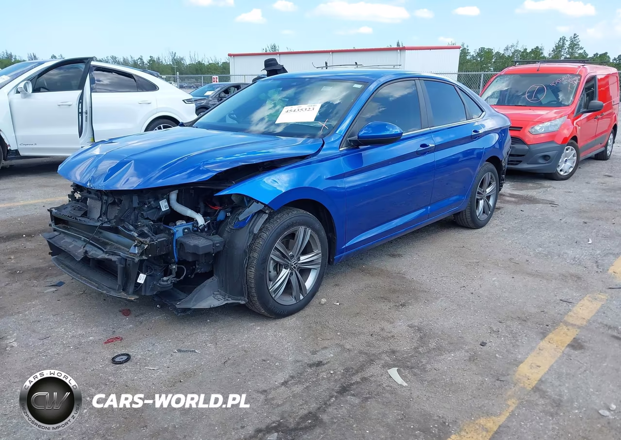 2024 Volkswagen Jetta 1.5T Se VIN:3VWEM7BU2RM027100 - 2