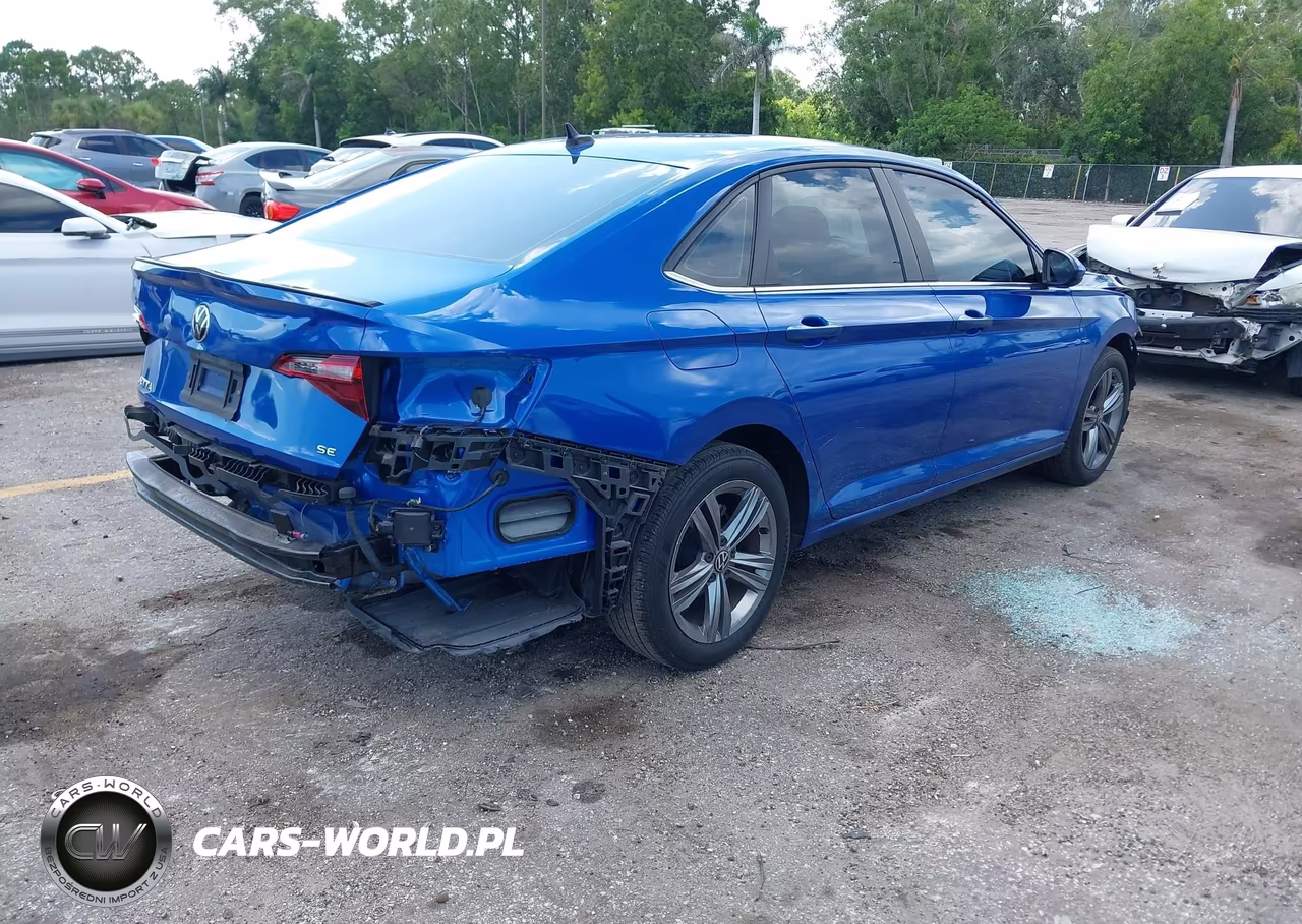 2024 Volkswagen Jetta 1.5T Se VIN:3VWEM7BU2RM027100 - 4