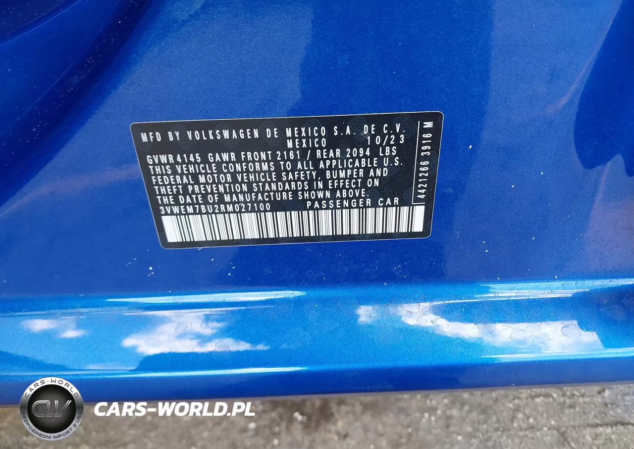 2024 Volkswagen Jetta 1.5T Se VIN:3VWEM7BU2RM027100 - 9