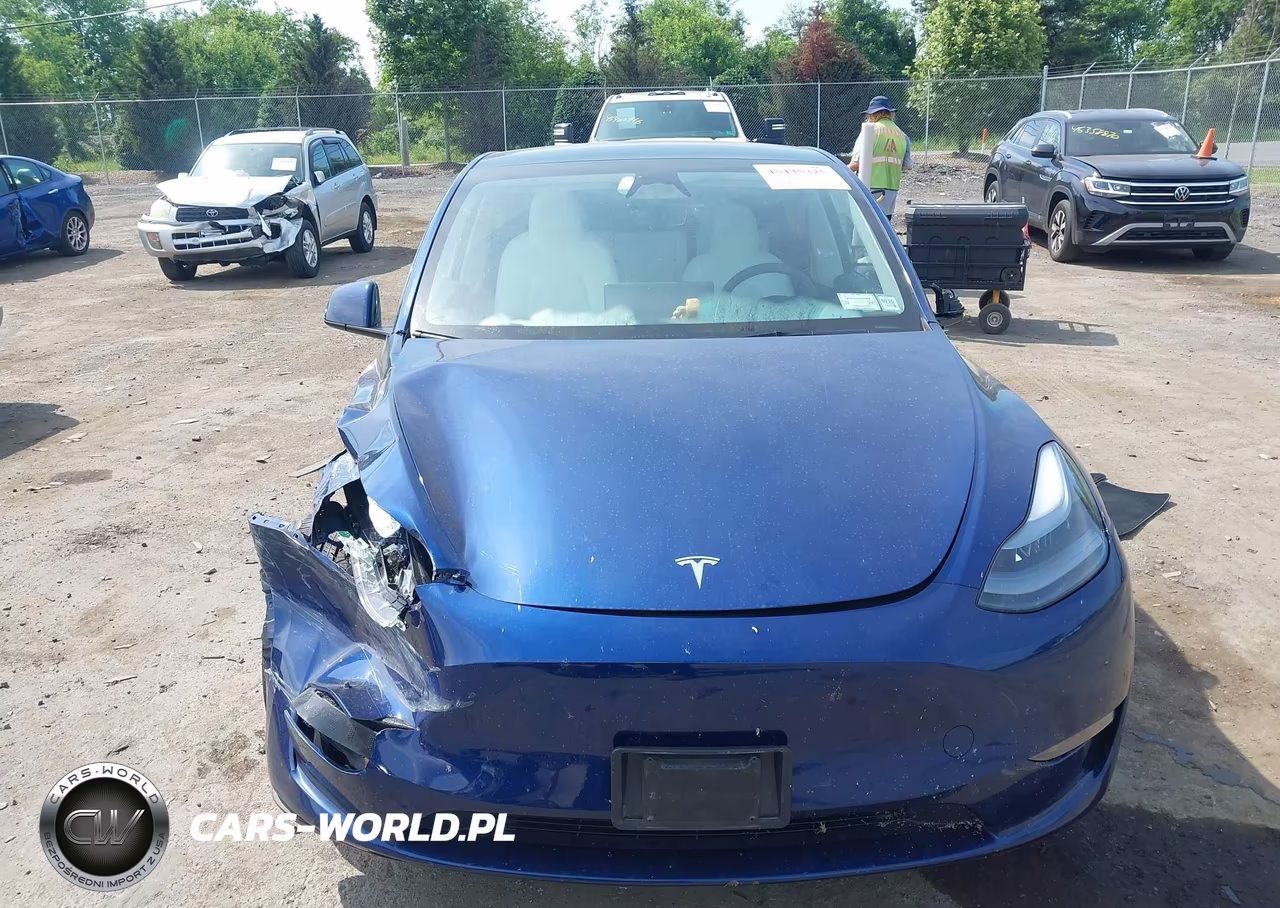 2024 Tesla Model Y Long Range Dual Motor All-Wheel Drive VIN:7SAYGAEEXRF206209 - 11