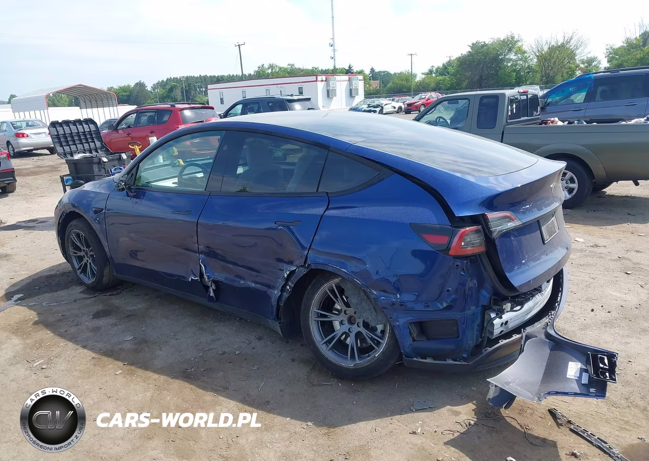 2024 Tesla Model Y Long Range Dual Motor All-Wheel Drive VIN:7SAYGAEEXRF206209 - 3
