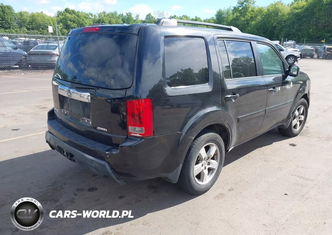 2011 Honda Pilot Ex-L VIN:5FNYF4H7XBB029536 - 4