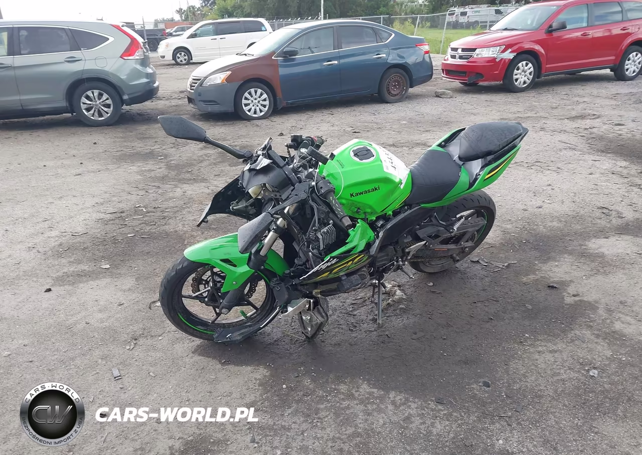 2018 Kawasaki Ex400 VIN:JKAEXKG14JDA11134 - 2