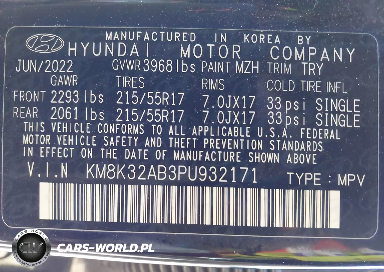 2023 Hyundai Kona Sel VIN:KM8K32AB3PU932171 - 9
