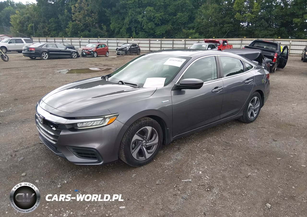 2019 Honda Insight Ex VIN:19XZE4F56KE005393 - 2