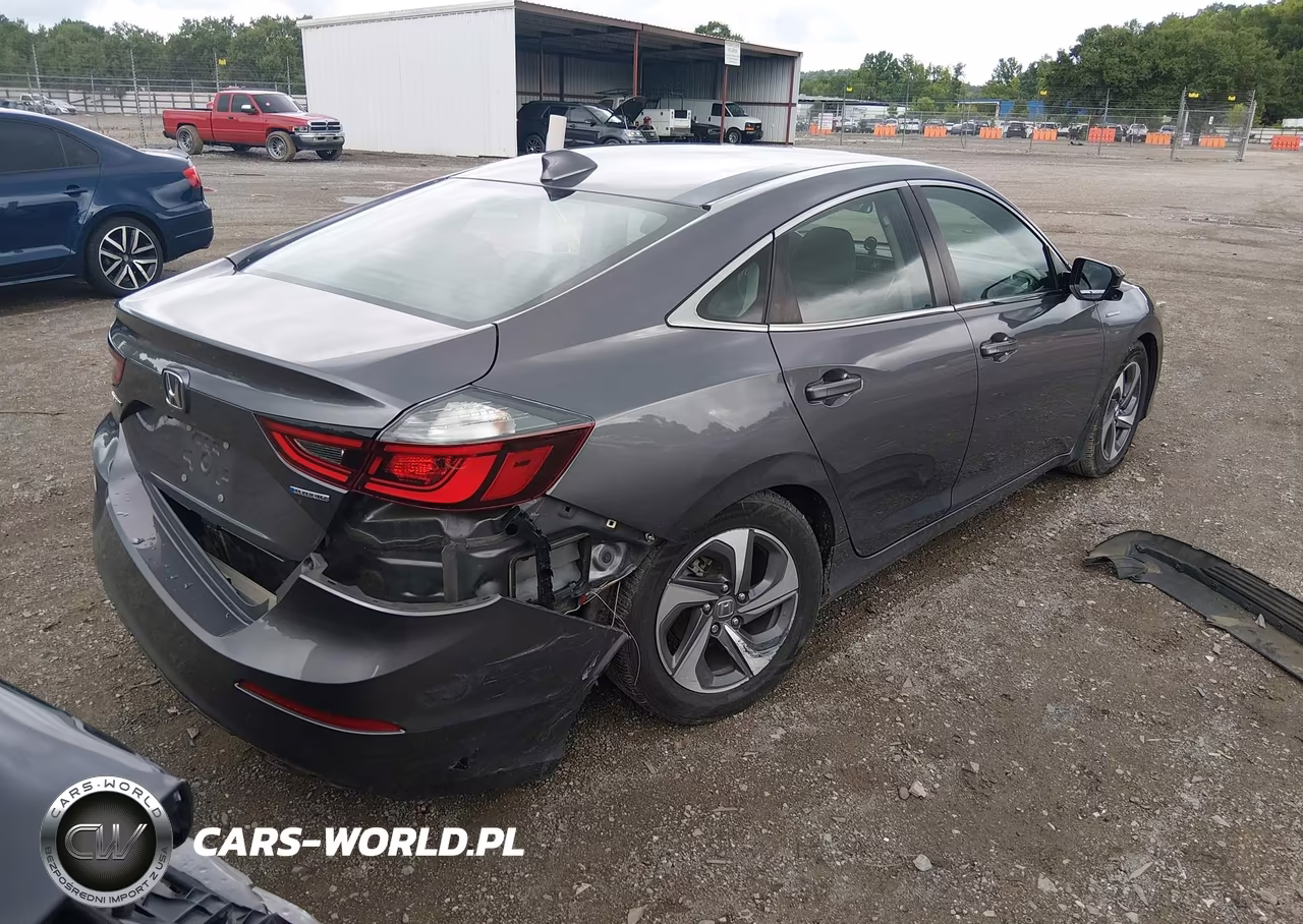 2019 Honda Insight Ex VIN:19XZE4F56KE005393 - 4