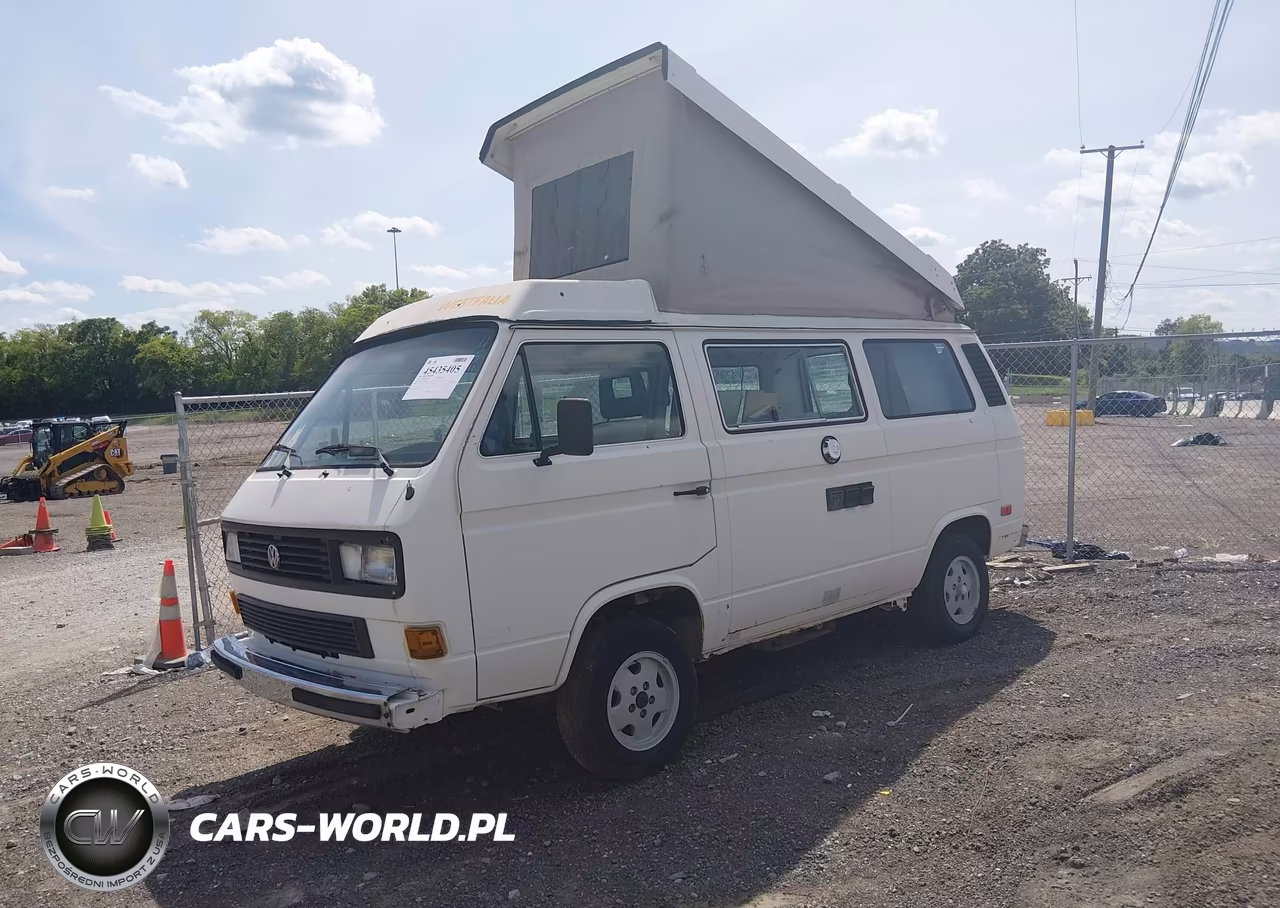 1987 Volkswagen Vanagon Campmobile VIN:WV2ZB0259HH097725 - 2