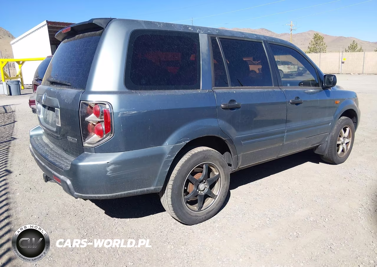 2007 Honda Pilot Lx VIN:2HKYF18187H527544 - 4
