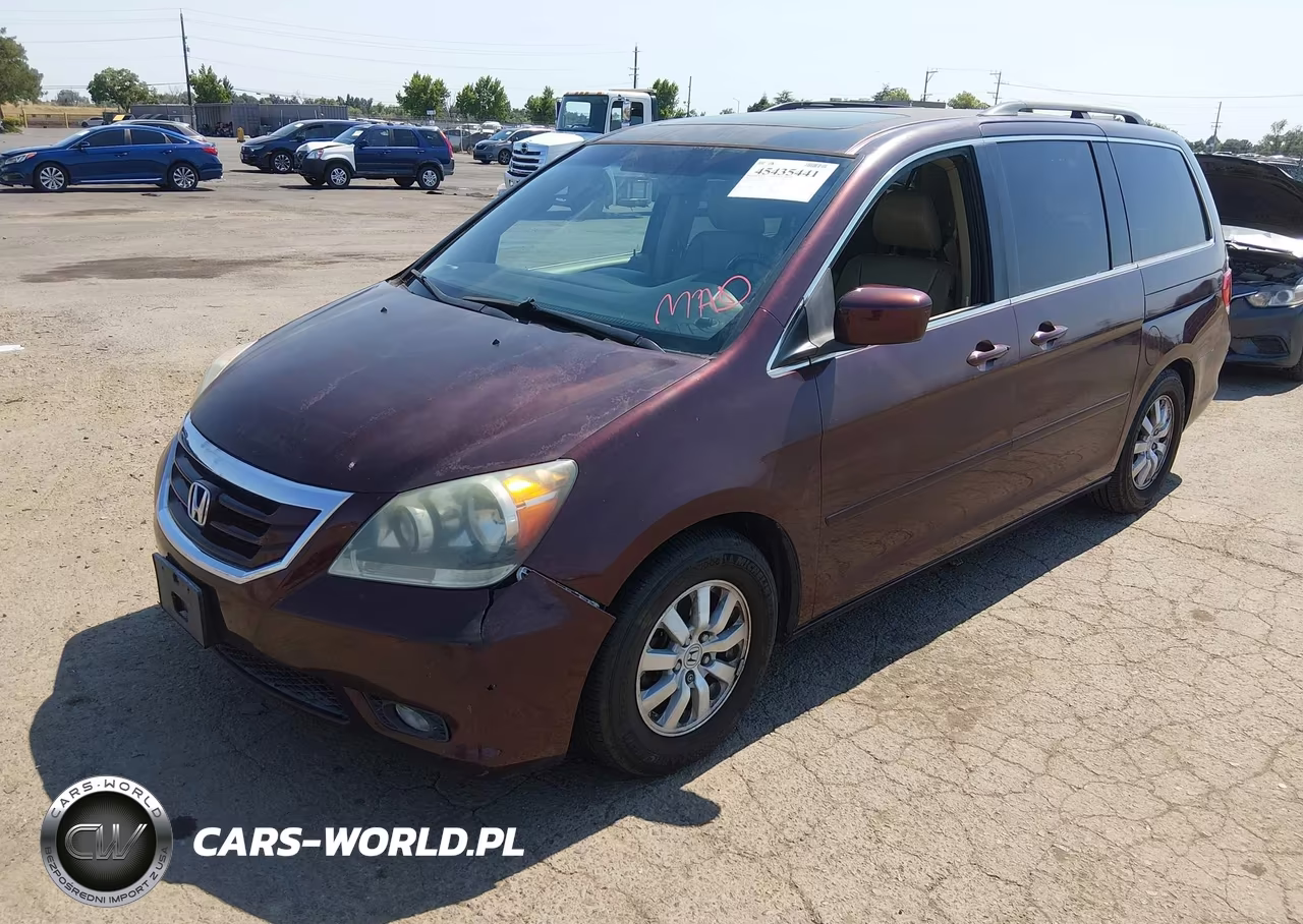 2010 Honda Odyssey Ex-L VIN:5FNRL3H63AB038074 - 2