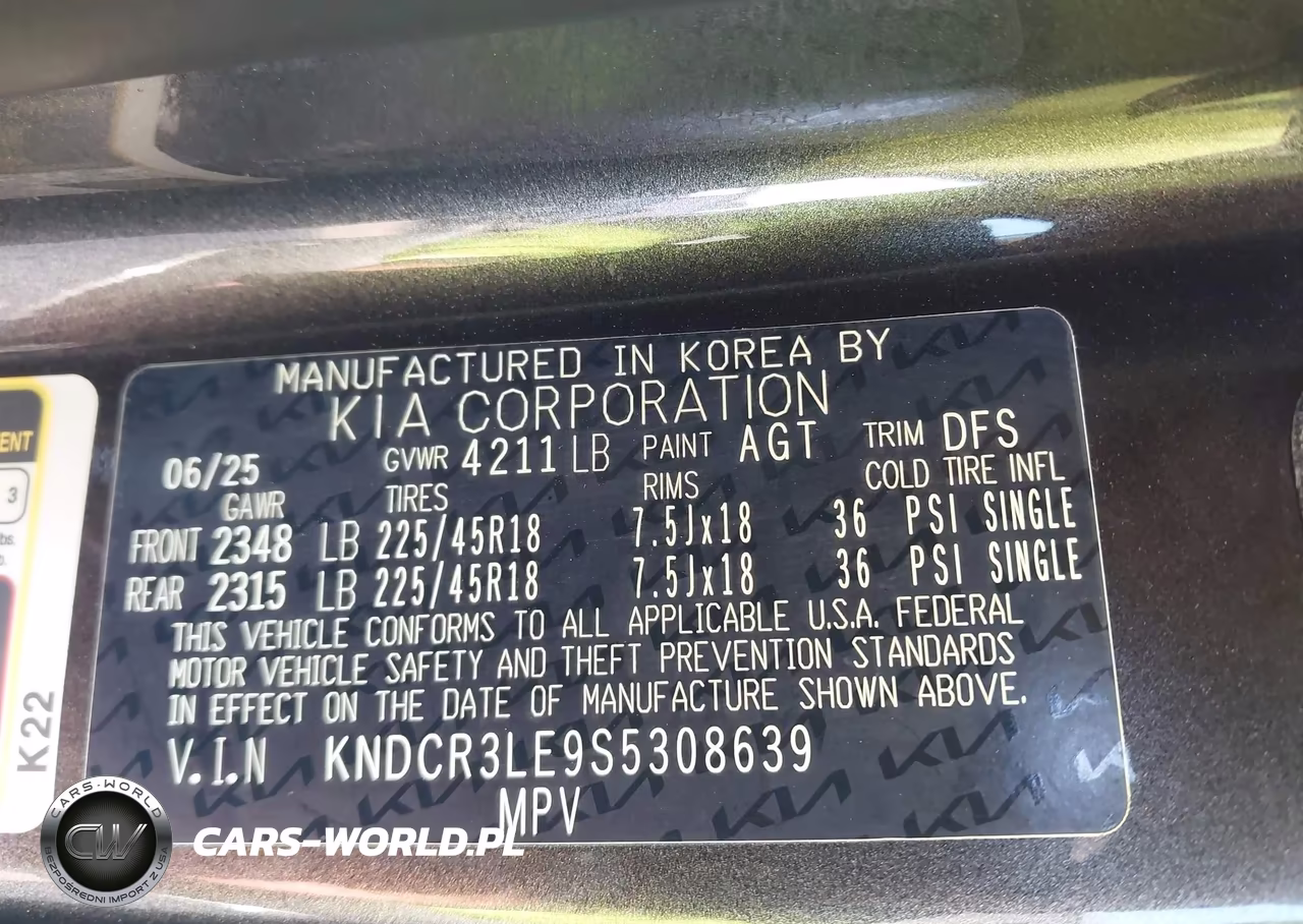 2025 Kia Niro Ex Touring VIN:KNDCR3LE9S5308639 - 9