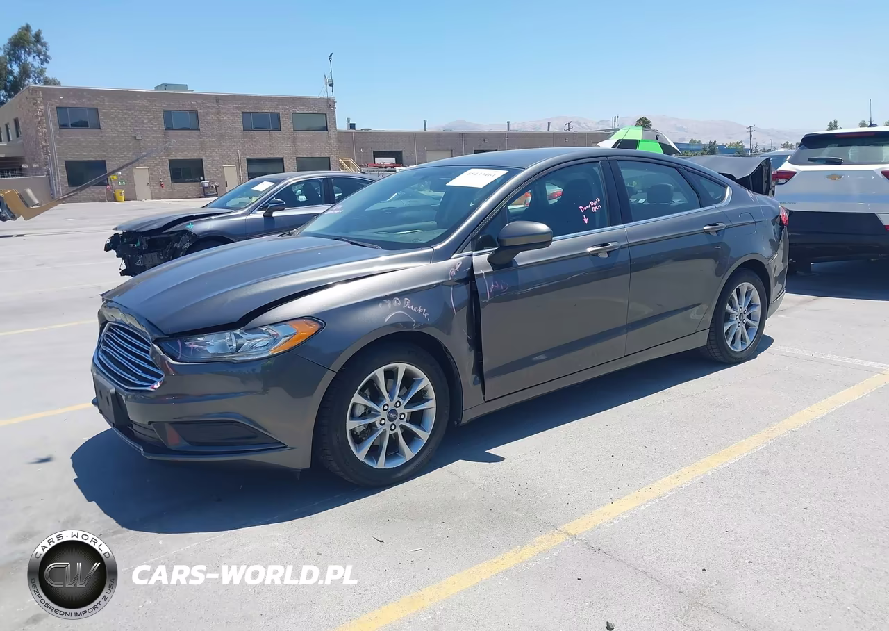 2017 Ford Fusion Se VIN:3FA6P0H73HR180633 - 2