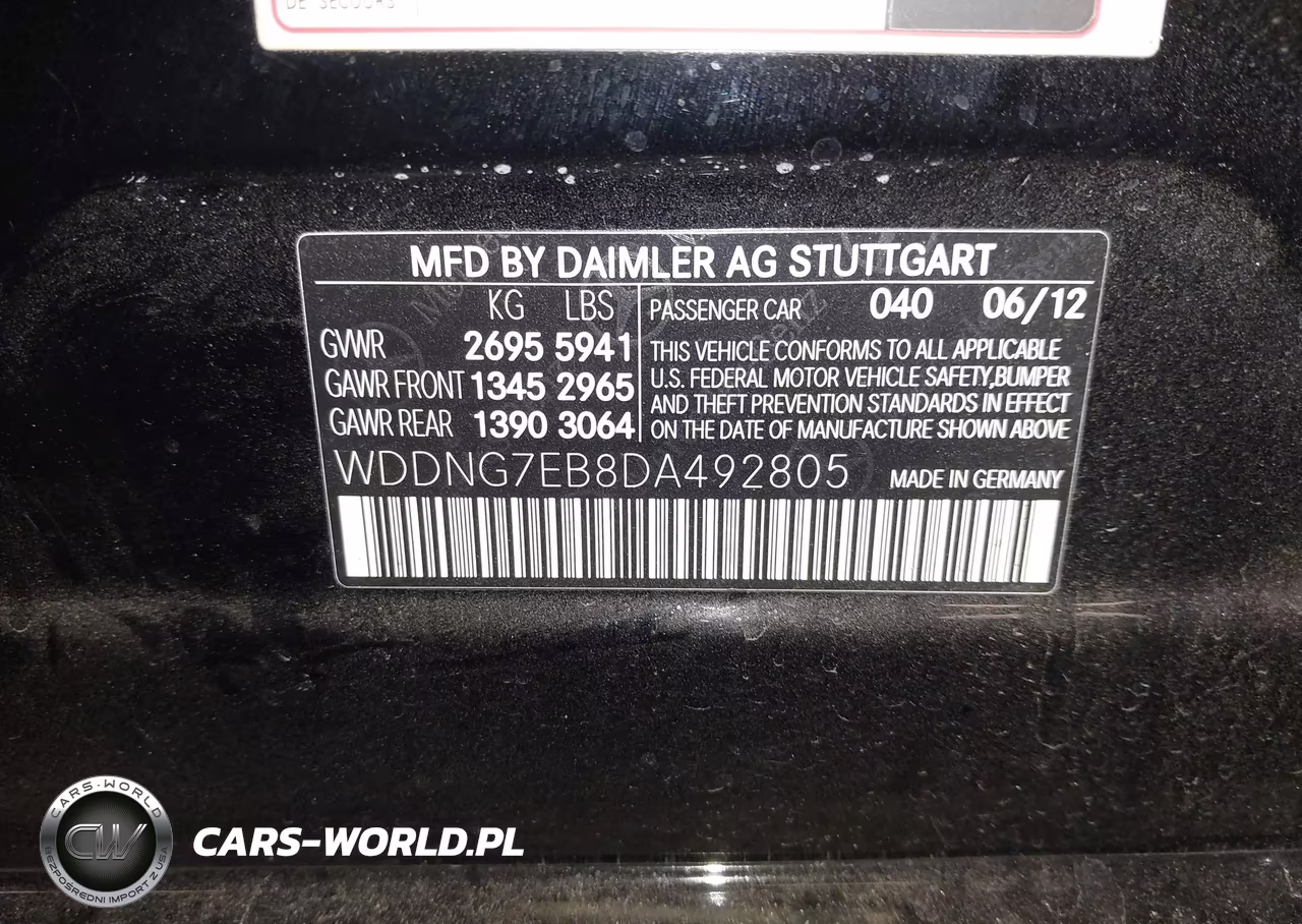 2013 Mercedes-Benz S 63 Amg VIN:WDDNG7EB8DA492805 - 9