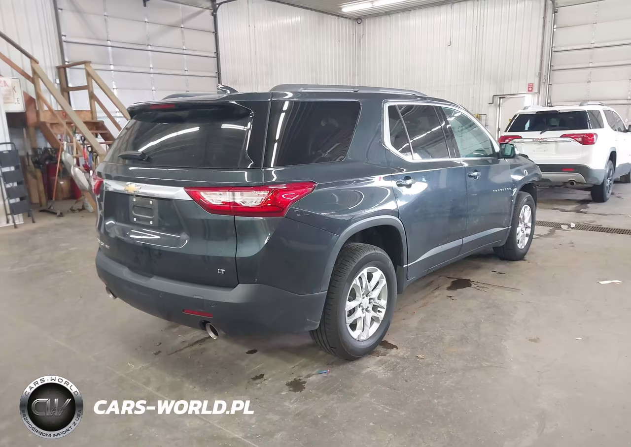 2021 Chevrolet Traverse Awd Lt Leather VIN:1GNEVHKW5MJ181451 - 4